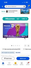 Hisense R6 50" 4K UHD Roku LED TV w/ Dolby Vision HDR, Game Mode
