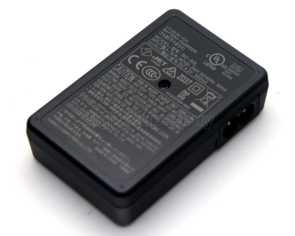 Battery Charger for Casio Exilim EX-Z280 EX-Z33 EX-Z35 EX-Z550 EX-Z800 EX-ZS100 - Image 4 of 4