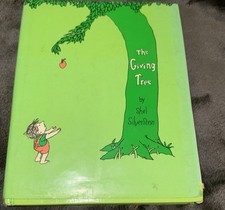 Giving Tree 1964 Library Edition Harpercrest HC DJ Mylar Shel Silverstein Giving Tree 1964 Library Edition Harpercrest HC DJ Mylar Shel Silverstein