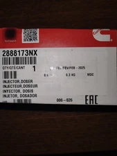 New, genuine Cummins DOSER INJECTOR part # 2888173NX