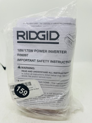 #ad #ad Ridgid 18V Volt Cordless 175 Watt Power Inverter AC86097 *Tool Only* $67.00