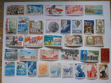 timbres monaco n 25 neuf divers année divers lot de 33 timbres
