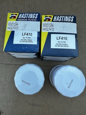 (2) Hastings LF410 Oil Filter Fits Toyota 87-06