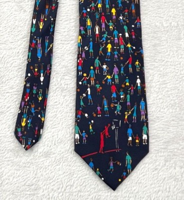 Created Expressly For CHILDREN'S CHARITIES FOUNDATION 100% Silk Mens Necktie USA