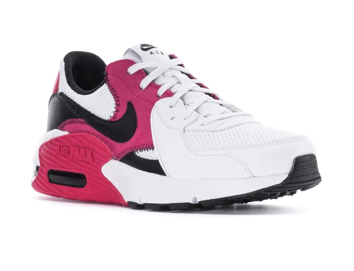 New WOMEN\u0026#039;S NIKE AIR MAX EXCEE CD5432-119 White/Black/Rush Pink Shoes  RARE | eBay