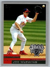 2000 Topps Opening Day Joe McEwing #94 Cardinals