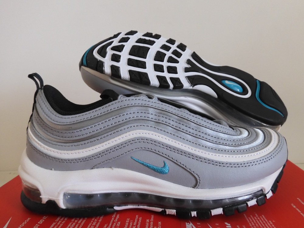 Nike Air Max 97 SE Wolf Grey Teal Nebula White Women's Size 6 FJ1883-001