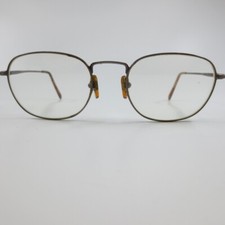 Chaps 45 by Ralph Lauren 3DN Eyeglasses Frame Unisex Bronze Metal Full Rim 140