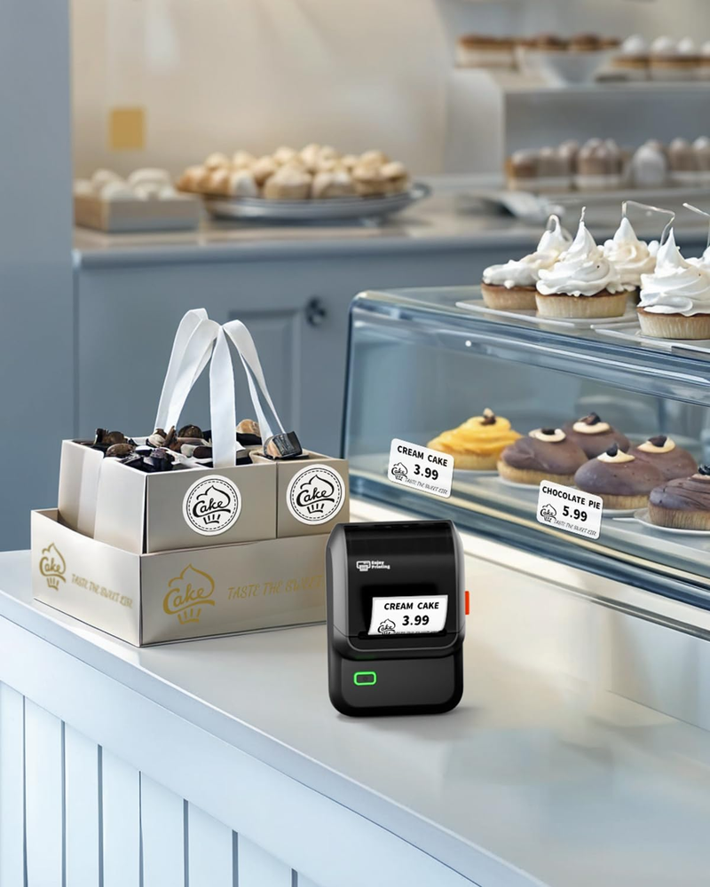Bluetooth Label Maker M100 with Tape - Versatile App Compatible Label Printer Bluetooth Label Maker M100 with Tape - Versatile App Compatible Label Printer