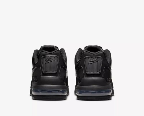 Nike Air Max LTD 3 Men's Running Training Shoes Triple Black 687977 020 - Picture 4 of 8
