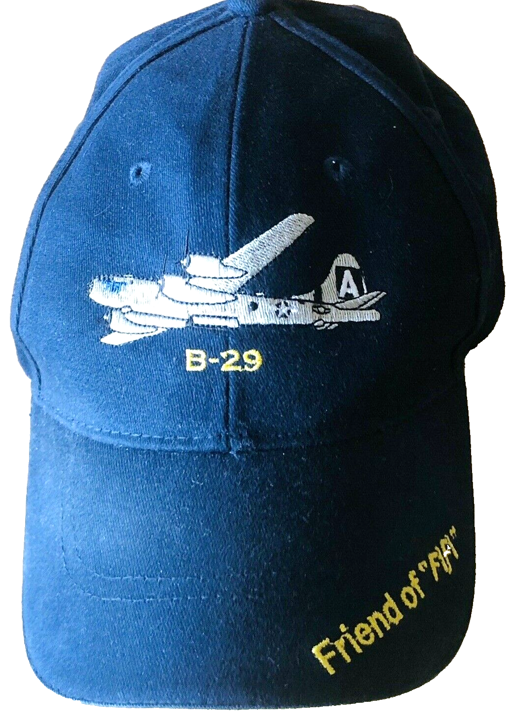 USAF B-29 Bomber Embroidered Cap Commemorative Blue Fifi Friend-image