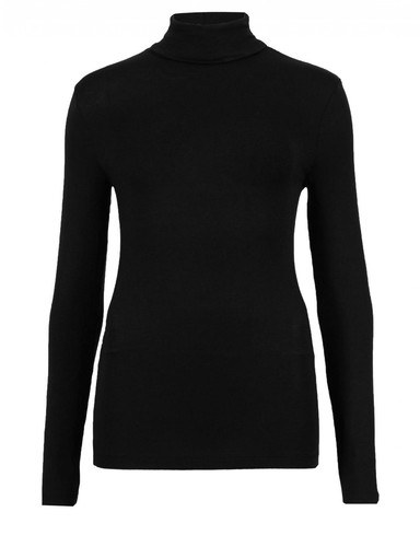 Ex M&S Ladies Heatgen Plus Thermal Long Sleeve Polo Neck Vest Top Size 6-28 | eBay