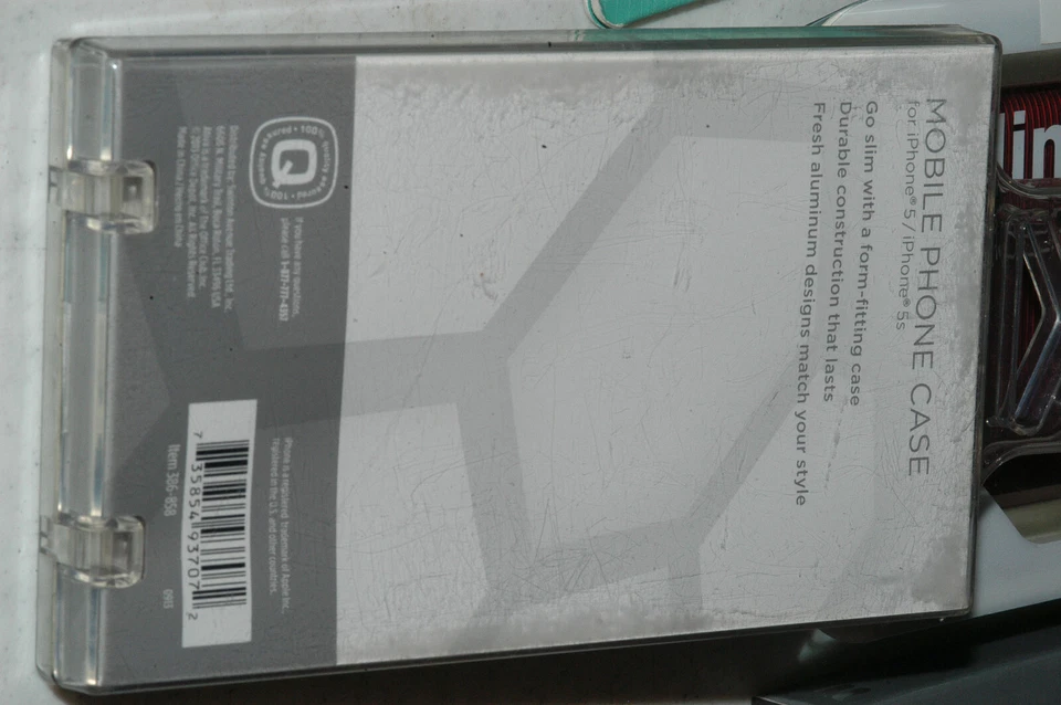 Funda protectora para teléfono móvil marca Ativa para iPhone 5/5S color negro y baya Foto 2 de 2