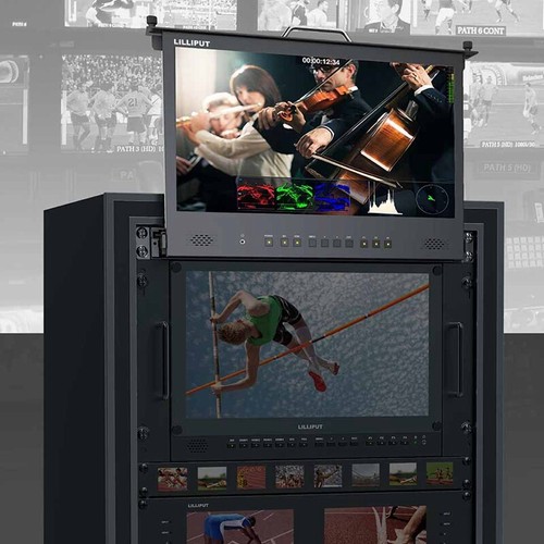 LILLIPUT RM-1731 17.3'' 1920×1080 Full HD IPS Screen 1RU HDMI2.0 PullOut Monitor - Bild 12 von 13