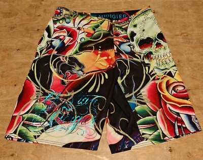 パンツ [Sculptor X Ed Hardy] Cherry shorts Sculptor X Ed Hardy] Cherry Shorts White | KRAZZY