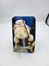 Vintage Gemmy Dancing Hamster Fly Guy Fishing Fisher Fish NOS Package AS IS Y2K