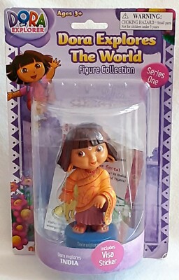 Dora The Explorer - Dora Explores The World Figure - India - Brand