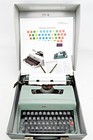 MACCHINA DA SCRIVERE TYPEWRITER OLIVETTI LETTERA 32 Green Lime - matr. 6403679