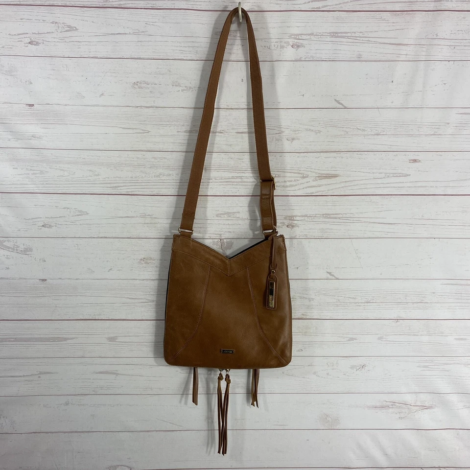 Joes джинсы богемное кисточки наплечная сумка сумочка коричневый маленький/средний коричневый искусственной кожи - Изображение 3 из 4