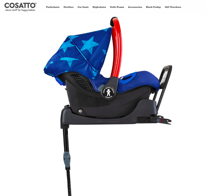 cosatto isofix base port