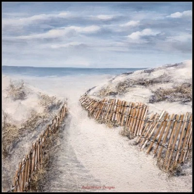 ANKICOLEMAN DESIGNS Beach - Chart Counted Cross Stitch Patterns Needlework DIY DMC color 14 ct Aida