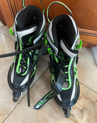 Gonex Roller Blades (In Line Skates) Youth Medium 4-7. Light Up Wheels