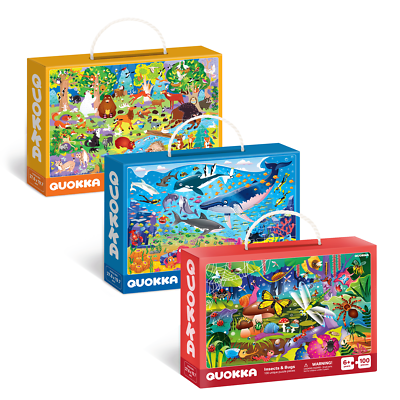 Floor Jigsaw Puzzles for Kids 100 Pieces Game | Ocean