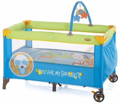2 level travel cot