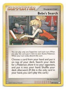 Bebe's Search #89/111 Rising Rivals Pokemon tcg
