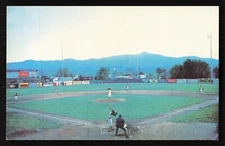 1970's George Tinker Postcard -MUNICIPAL FIELD (Salem Pirates) Carolina League