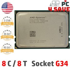 AMD Opteron 6134 CPU 2.3 GHz 8-Core 12MB Socket G34 Server K10 OS6134WKT8EGO