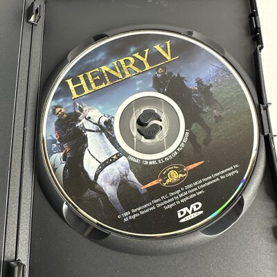 Henry V (DVD, 1989, 2000) Kenneth Branagh - Shakespeare