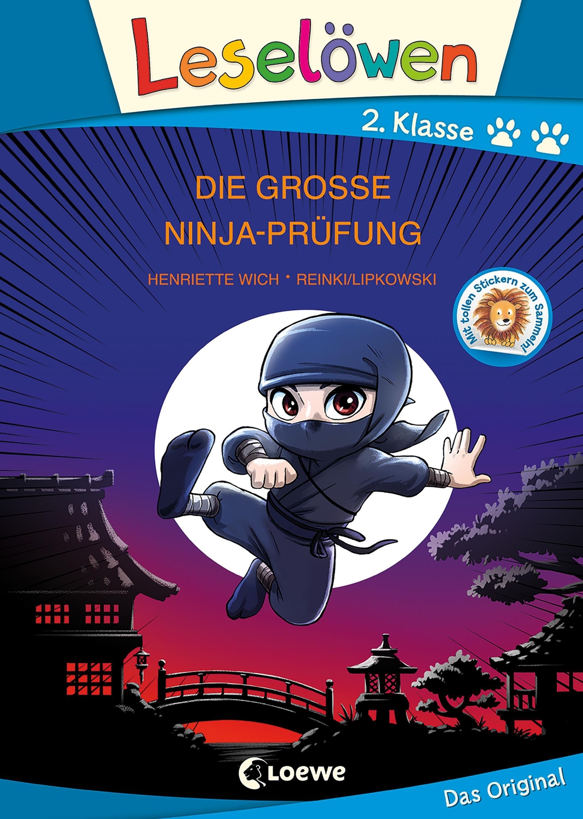 Leselöwen 2. Klasse - Die Große Ninja-prüfung (großbuchstabenausgabe)