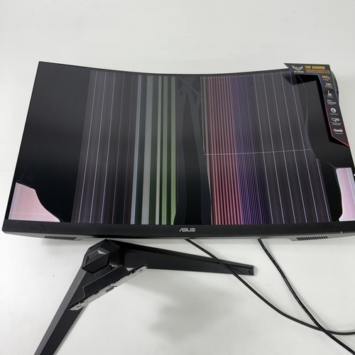 ASUS TUF Gaming VG328H1B 32 Curved Monitor (LCD Damaged / Read )