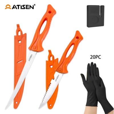 High cost performance, the fish knife is sharp, comfortable and anti-slip
