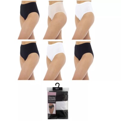 Details about EX CHAINSTORE PACK OF 3 LACE TOP HIGH LEG COTTON BRIEFS KNICKERS UNDERWEAR PANTS Details about EX CHAINSTORE PACK OF 3 LACE TOP HIGH LEG COTTON BRIEFS KNICKERS UNDERWEAR PANTS