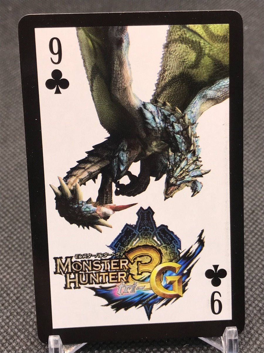 CAPCOM　サマージャム　カード CLUB 9 MONSTER HUNTER 3G CAPCOM SUMMER JAM Original Playing Cards