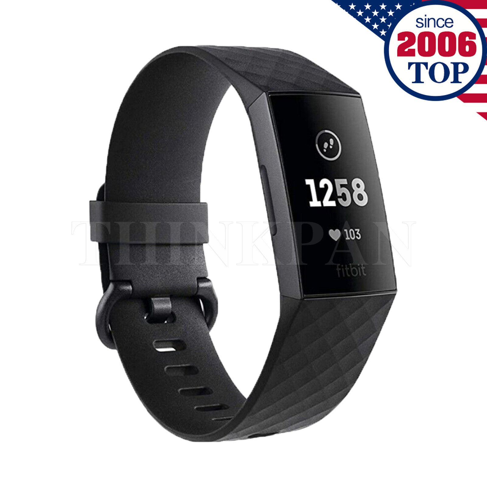 Fitbit Charge 3 Fitness Activity Tracker + Heart Rate Monitor S & L