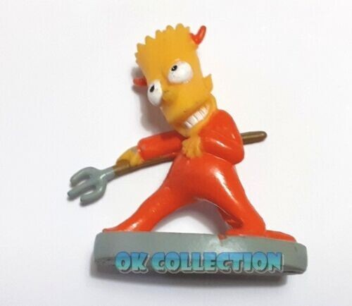 Rare Set n°8 Plastic Figures THE SIMPSONS (by Zaini Italian) - Picture 2 of 10