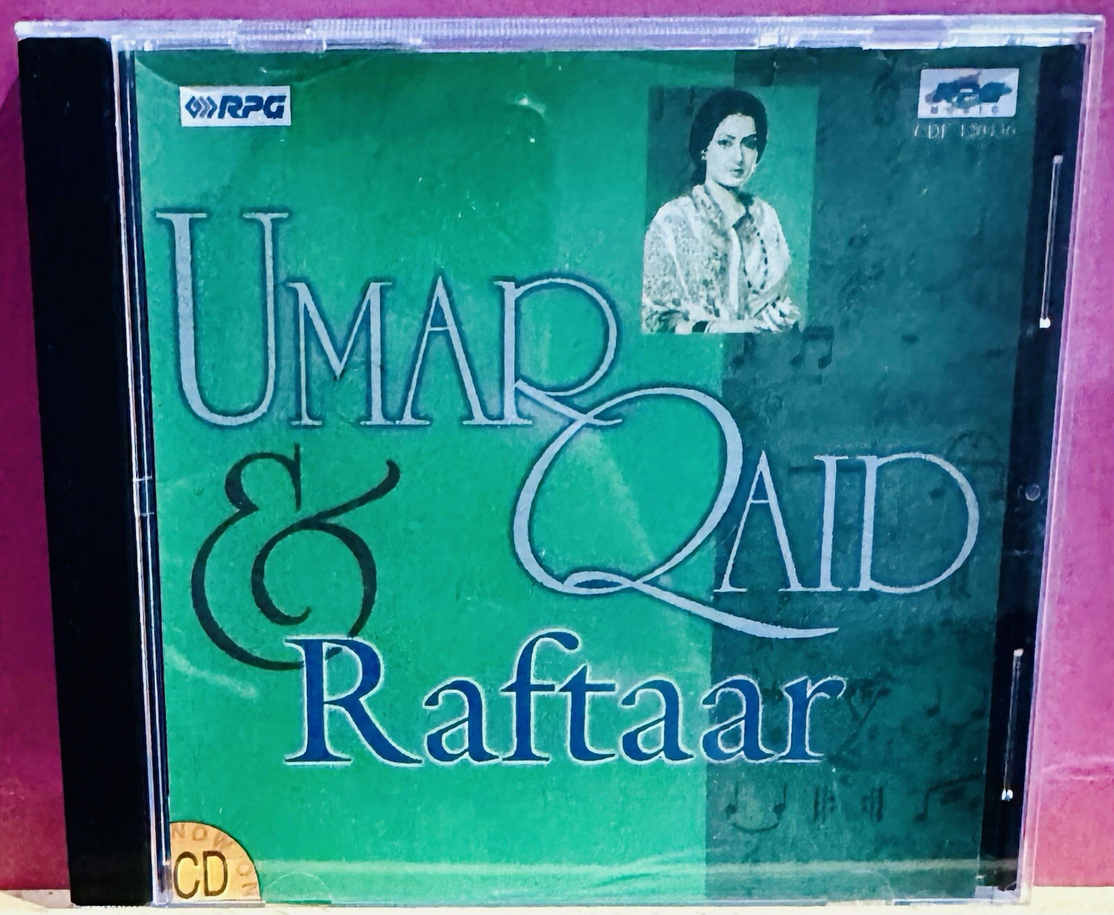 UMAR QAID-RAFTAAR-HINDI CD -RPG COMBO-1999 RPG MADE IN ENGLAD.LIKE NEW
