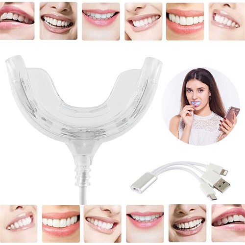 Zahnaufhellung Lampe Bleaching LED Zahnweiß Kit Gel Set ZahnBleaching NEU - Bild 7 von 11