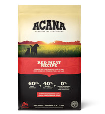 ACANA Grain-Free Red Meat Ranch-Raised Beef Yorkshire Pork Dry Dog Food, 25 lb