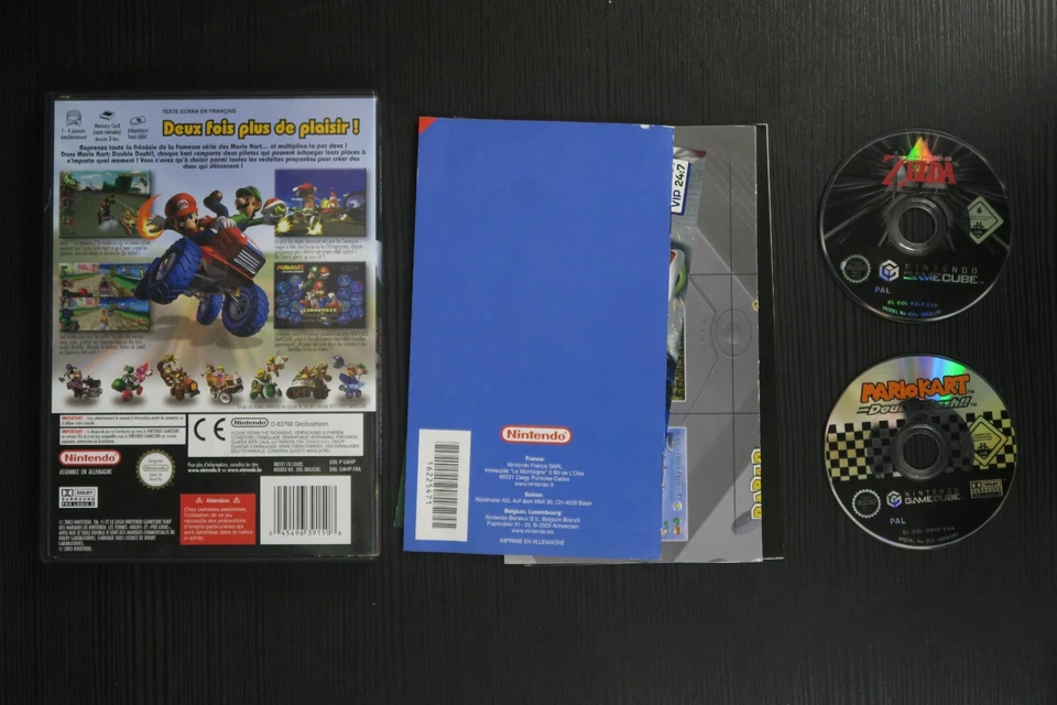 Mario Kart Double Dash + Zelda Collector's Edition Gamecube PAL FRA Pack - Photo 3/3
