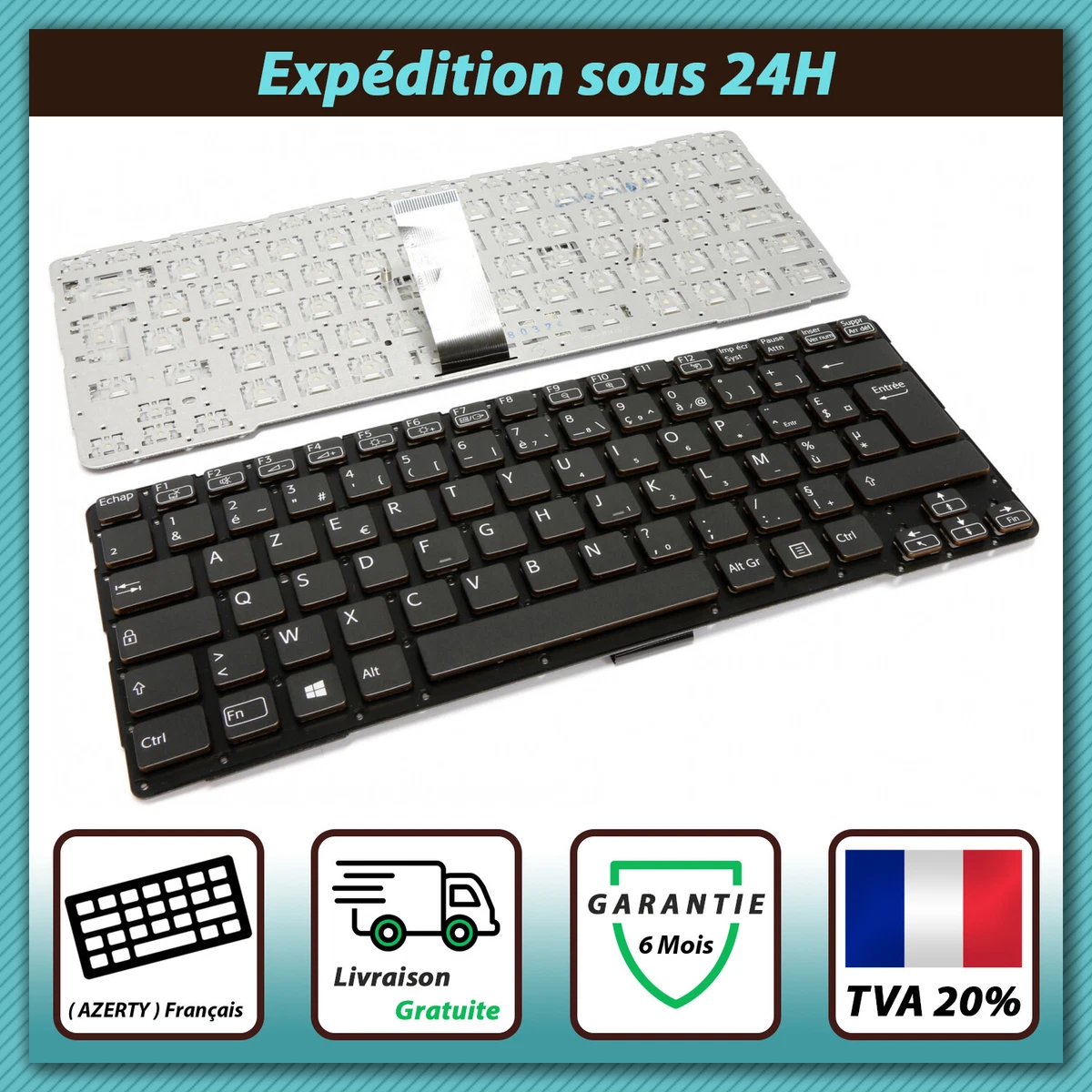 Un clavier français à télécharger - Modèles et guides