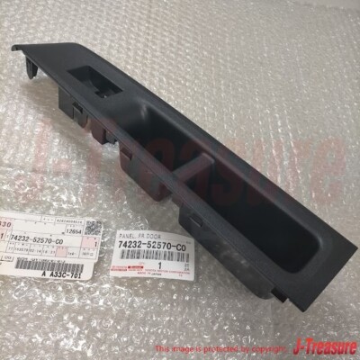 TOYOTA VITZ 10-14 RHD Genuine Front Armrest Upper Panel Left 74232