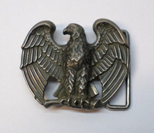 Avon Brass American Eagle Design Belt Buckle Vintage