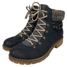 Rieker Women's Sabrina Y9131 Sherpa Lined Boots EU 40 US 8.5-9