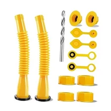Gas Can Spout Replacement, Anti-Spill Gas Can Nozzle Replacement, 2-Kit 2KIT