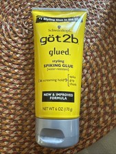 Got2b Glued Styling Spiking Glue Water Resistant 6 OZ 170g NEW