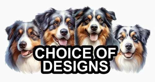 Australian Shepherd Self Adhesive Dog Sticker